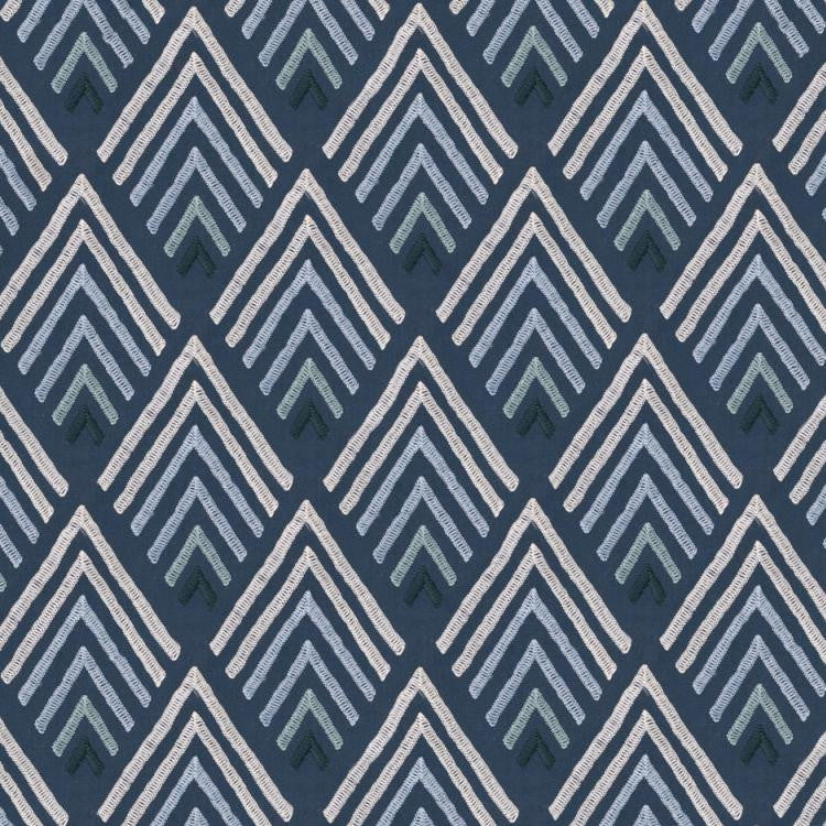 Chevalier Indigo by RM CoCo Fabric