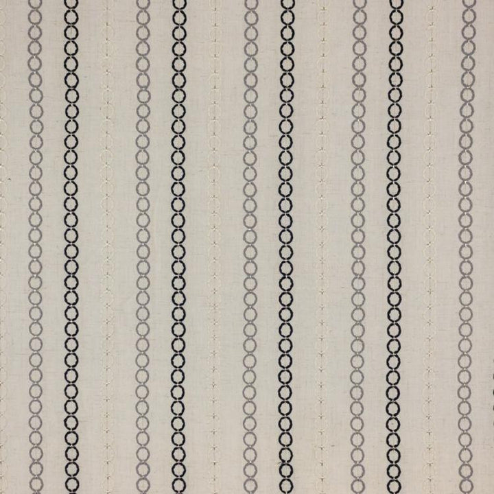 Ring Toss Black Flannel by RM CoCo Fabric