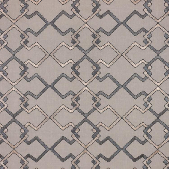 Interlock Trellis Sterling by RM CoCo Fabric