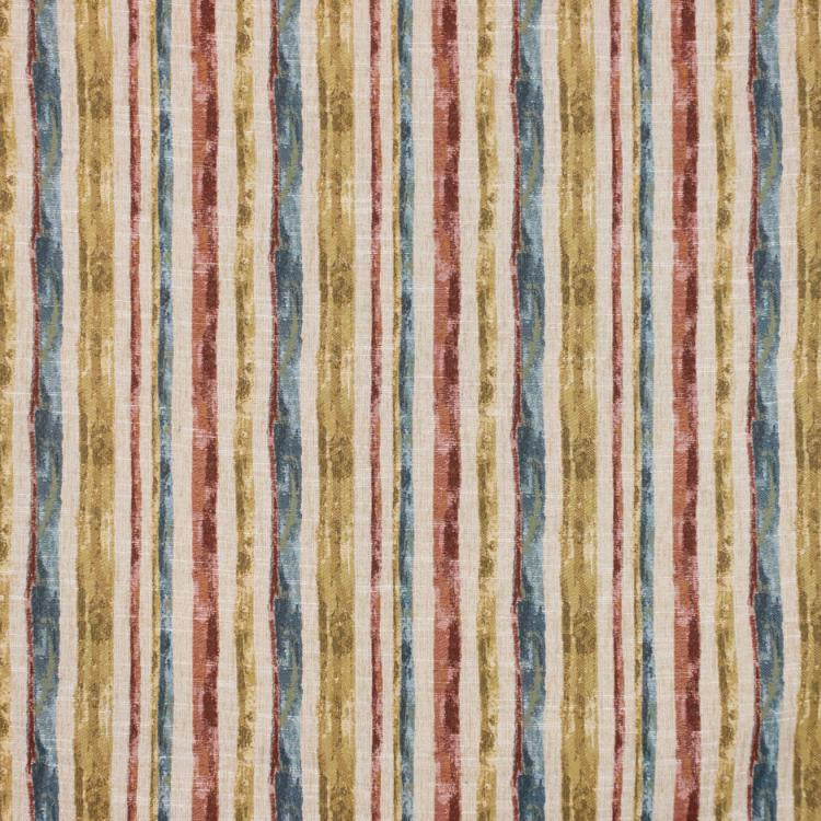 San Torini Stripe Tuscan Red by RM CoCo Fabric