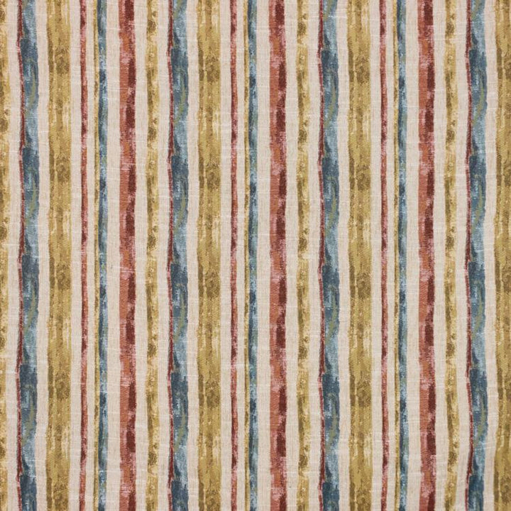 San Torini Stripe Tuscan Red by RM CoCo Fabric