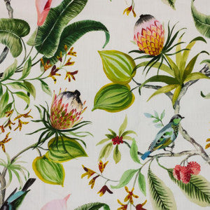 Protea Garden Leaf by RM CoCo Fabric