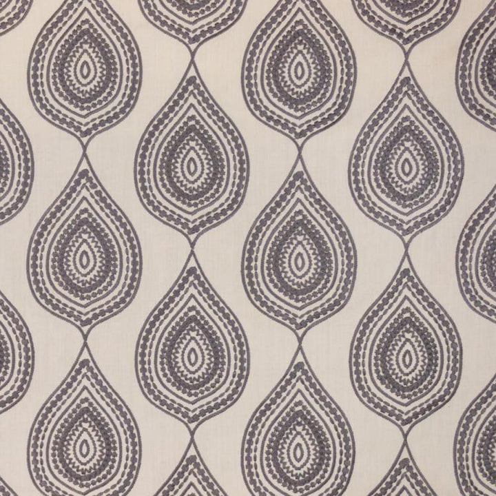 Jambi Paisley Pewter by RM CoCo Fabric