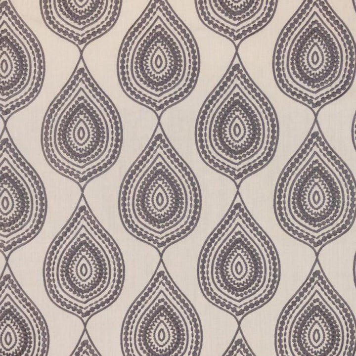 Jambi Paisley Pewter by RM CoCo Fabric