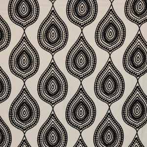 Jambi Paisley Onyx by RM CoCo Fabric
