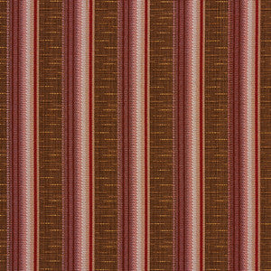 1368 Rosewood Stripe by Charlotte Fabric