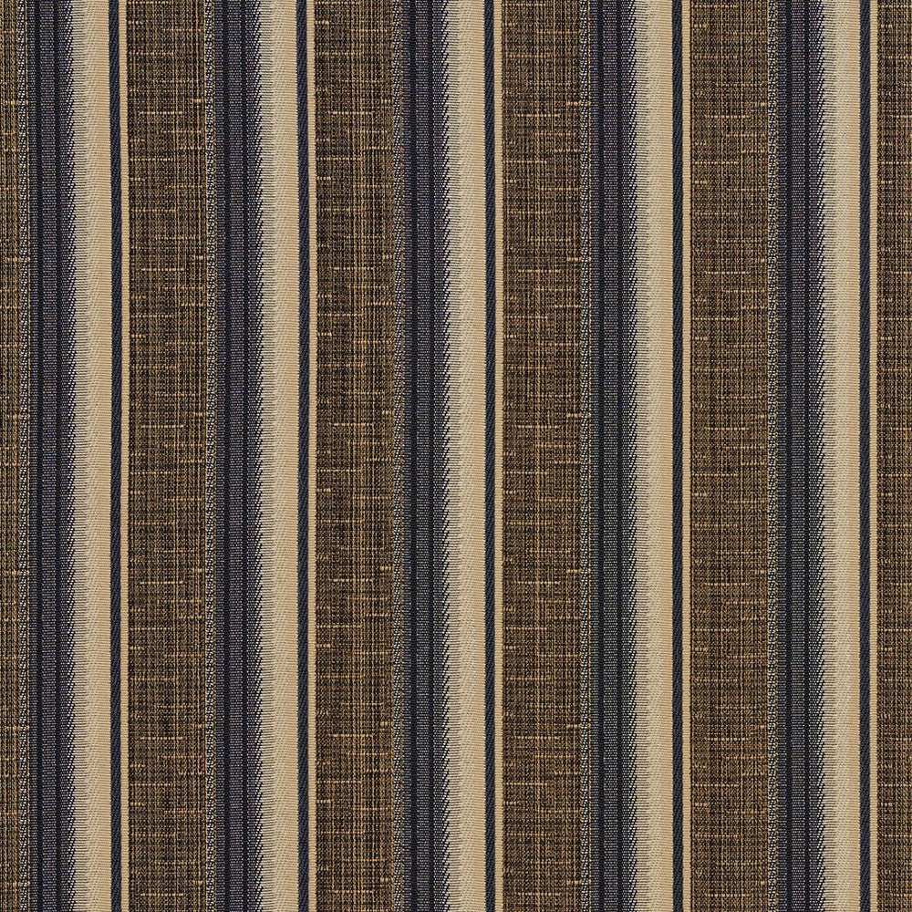 1370 Slate Stripe by Charlotte Fabric Urban Gardens 100% Woven Polyester Asia Exceeds 48,000 Wyzenbeek Rubs (Heavy Duty) Horizontal: 2.5" 54 Inches - Fabric Carolina -
