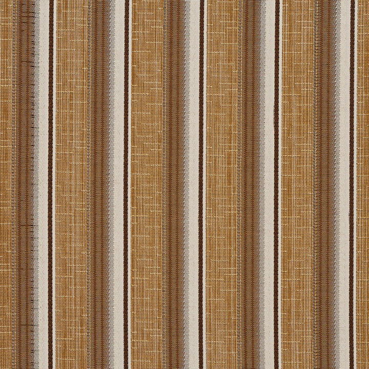 1371 Sand Stripe by Charlotte Fabric Urban Gardens 100% Woven Polyester Asia Exceeds 48,000 Wyzenbeek Rubs (Heavy Duty) Horizontal: 2.5" 54 Inches - Fabric Carolina -