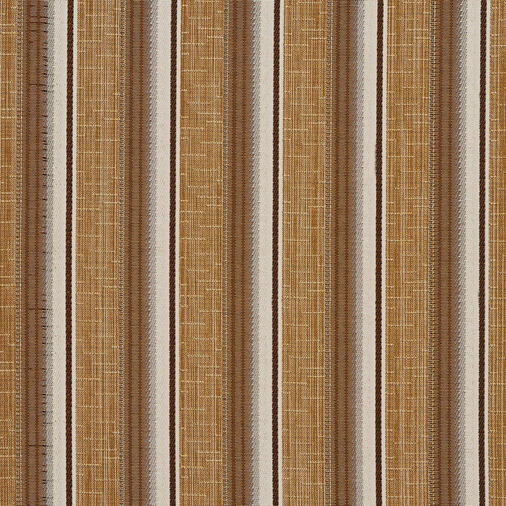 1371 Sand Stripe by Charlotte Fabric Urban Gardens 100% Woven Polyester Asia Exceeds 48,000 Wyzenbeek Rubs (Heavy Duty) Horizontal: 2.5" 54 Inches - Fabric Carolina -