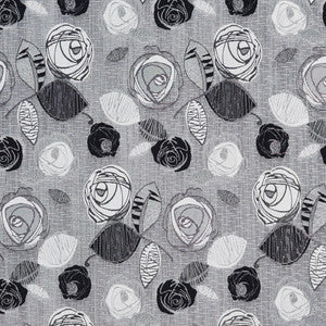 1374 Onyx Bloom by Charlotte Fabric