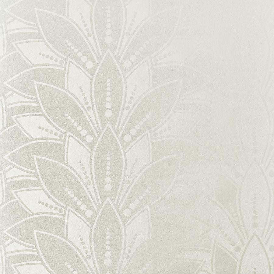 Astoria Bead (Wp) # 04 Pearl by 1838 Wallcoverings Wallpaper Elodie STRAIGHT PASTE THE WALL UNITED KINGDOM V-5.1" 20.5"X11YD - Fabric Carolina -