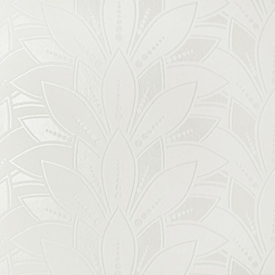 Astoria Flock (Wp) # 02 Ivory by 1838 Wallcoverings Wallpaper Elodie STRAIGHT PASTE THE WALL UNITED KINGDOM V-5.1" 20.5"X11YD - Fabric Carolina -