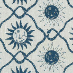 Sol Emb Bleubell 140020 by Elana Gabrielle Fabric