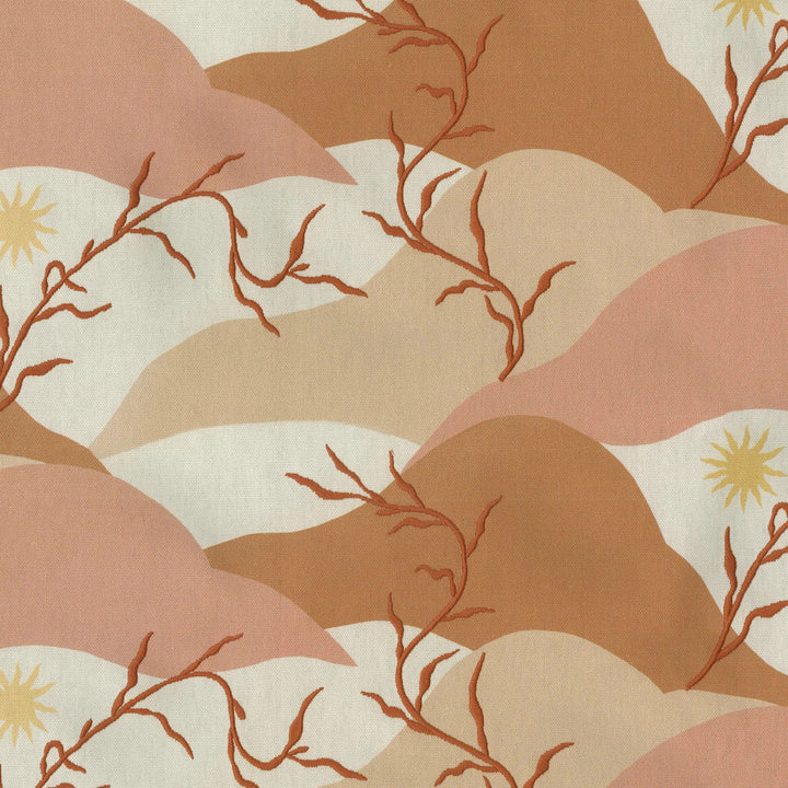 Washed Ashore Terracotta 140032 by Elana Gabrielle Fabric