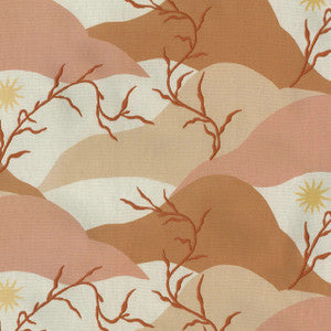 Washed Ashore Terracotta 140032 by Elana Gabrielle Fabric