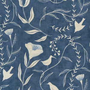 Birdsong Bluebell 140041 by Elana Gabrielle Fabric