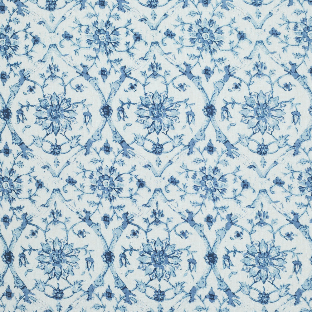 Noor Trellis Indigo 1 by P Kaufmann Fabrics Fabric