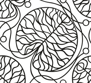 Bottna Ebony and Eggshell by Seabrook Wallpaper