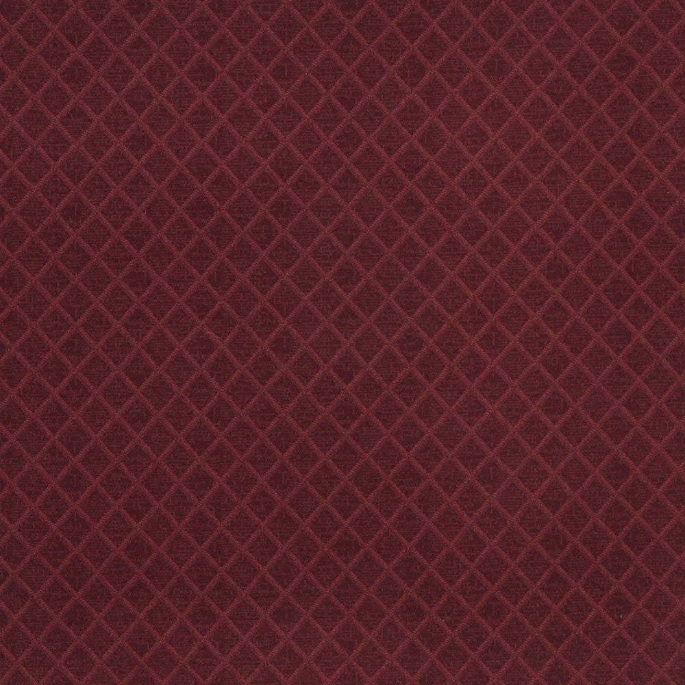 1413 Garnet by Charlotte Fabric Uptown Jacquards II 60% Cotton, 40% Polyester Made In USA Exceeds 70,000 Wyzenbeek Rubs (Heavy Duty) Horizontal: 1.5" x Vertical: 1.5" 54 Inches - Fabric Carolina -