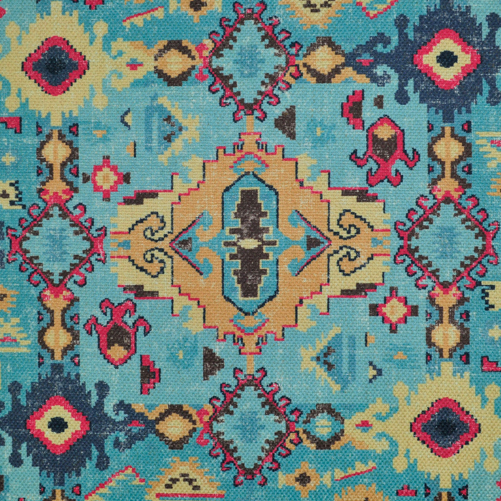 Oakley Turquoise 3 by P Kaufmann Fabrics Fabric