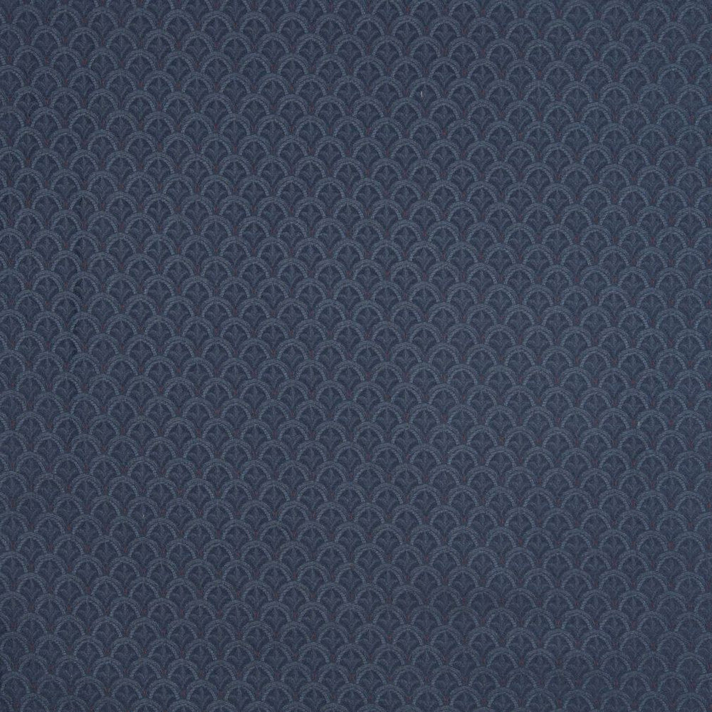 1432 Royal by Charlotte Fabric Uptown Jacquards II 50% Cotton, 50% Polyester Made In USA Exceeds 70,000 Wyzenbeek Rubs (Heavy Duty) Horizontal: 1.5" x Vertical: 1.5" 54 Inches - Fabric Carolina -