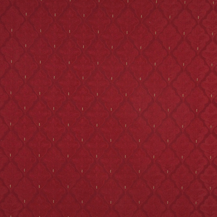 1440 Ruby by Charlotte Fabric Uptown Jacquards II 52% Cotton, 48% Polyester Made In USA Exceeds 70,000 Wyzenbeek Rubs (Heavy Duty) Horizontal: 3" x Vertical: 3.5" 54 Inches - Fabric Carolina -