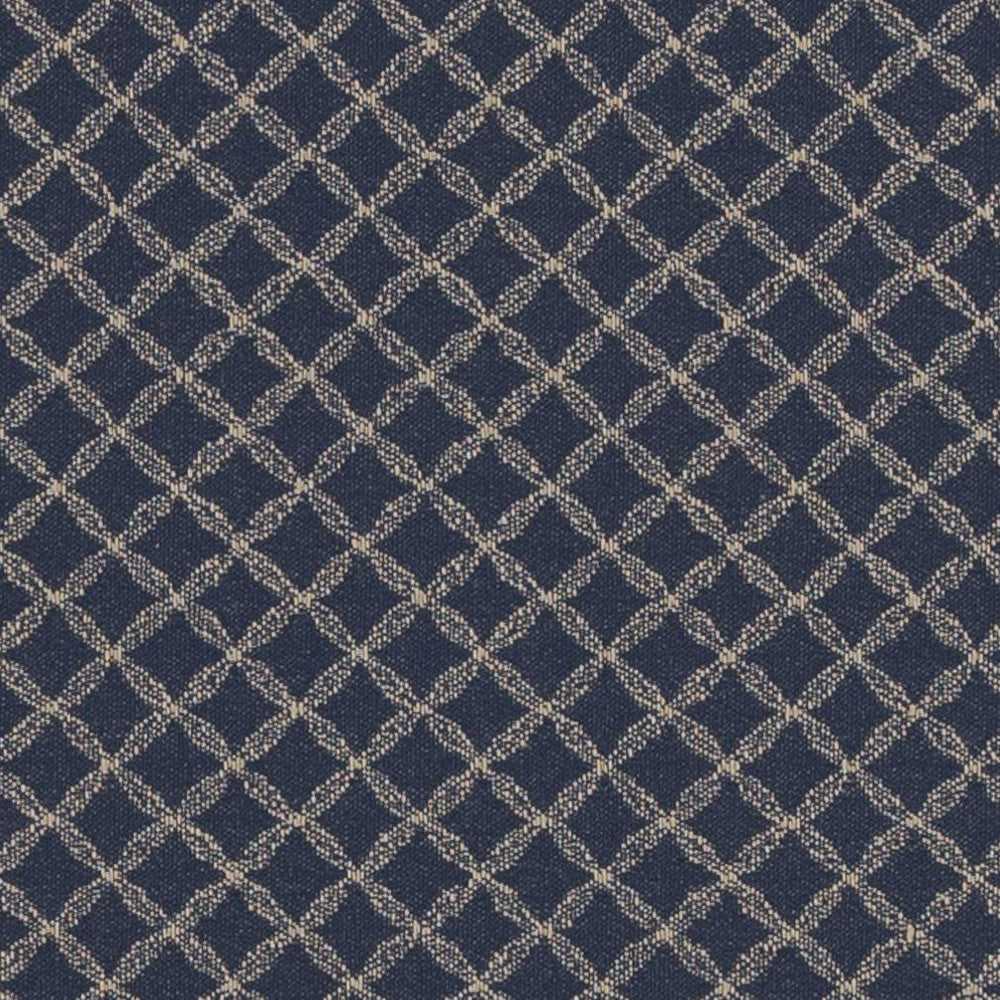1457 Indigo by Charlotte Fabric Uptown Jacquards II 57% Cotton, 43% Polyester Made In USA Exceeds 70,000 Wyzenbeek Rubs (Heavy Duty) Horizontal: 0.75" x Vertical: 0.75" 54 Inches - Fabric Carolina -