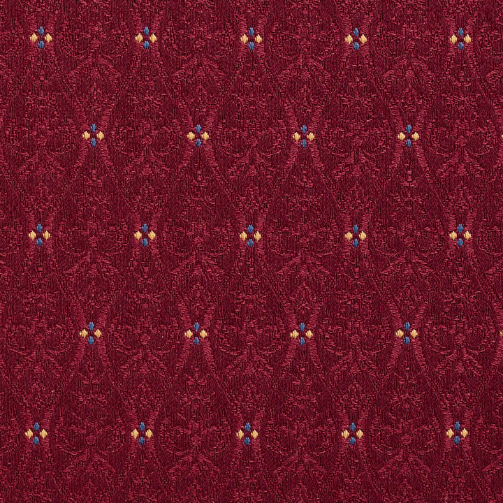 1478 Bordeaux by Charlotte Fabric Uptown Jacquards II 61% Cotton, 39% Polyester Made In USA Exceeds 70,000 Wyzenbeek Rubs (Heavy Duty) Horizontal: 2" x Vertical: 3" 54 Inches - Fabric Carolina -
