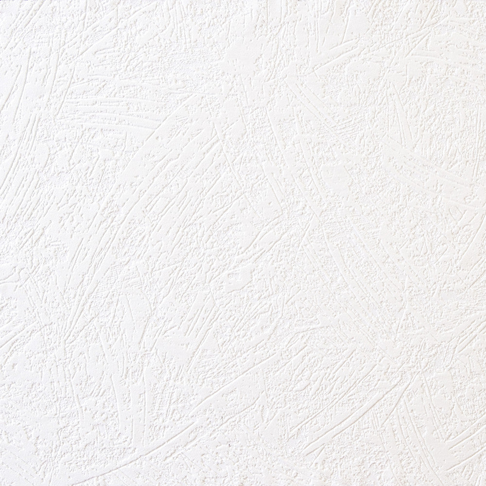 Spazzare Paintable Plaster Paintable Wallpaper by Brewster Paintable Solutions III Covers about 56.4 square feet 20.5-in by 33-ft long roll Prepasted 25 - Fabric Carolina -
