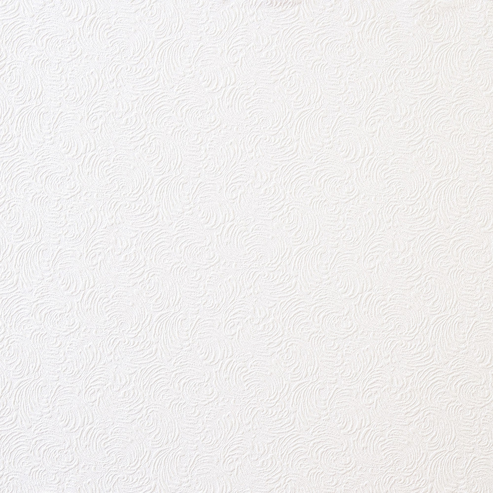 Matisse Paintable Plaster Paintable Wallpaper by Brewster Paintable Solutions III Covers about 56.4 square feet 20.5-in by 33-ft long roll Prepasted 5 - Fabric Carolina -