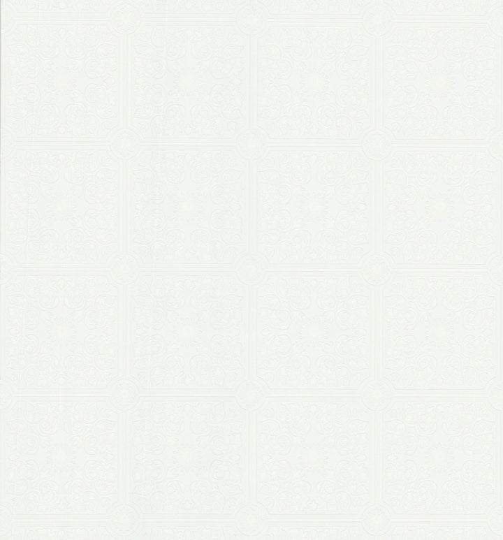 Montelupo Paintable Paintable Wallpaper by Brewster Paintable Solutions III Covers about 56.4 square feet 20.5-in by 33-ft long roll Prepasted 5 - Fabric Carolina -