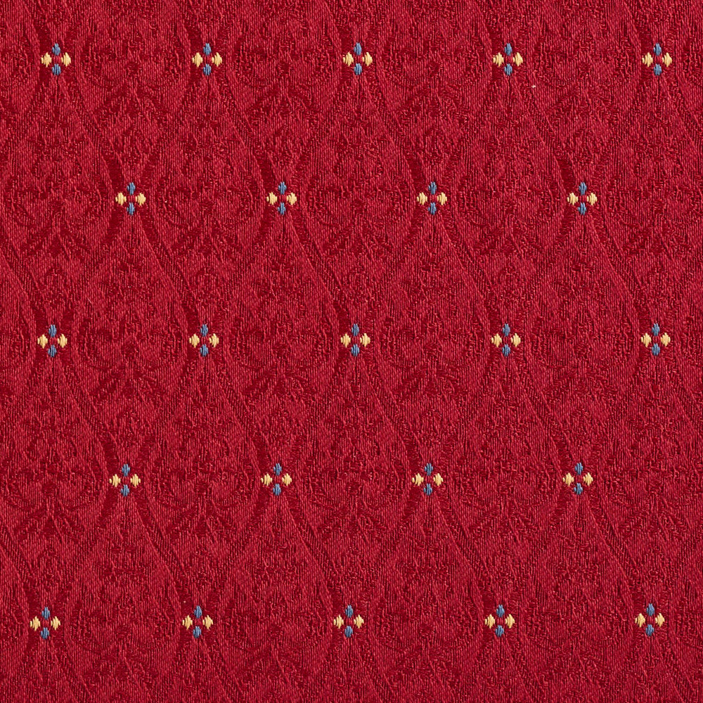 1487 Rouge by Charlotte Fabric Uptown Jacquards II & Ring Book Page #113 61% Cotton, 39% Polyester Made In USA Exceeds 70,000 Wyzenbeek Rubs (Heavy Duty) Horizontal: 2" x Vertical: 3" 54 Inches - Fabric Carolina -