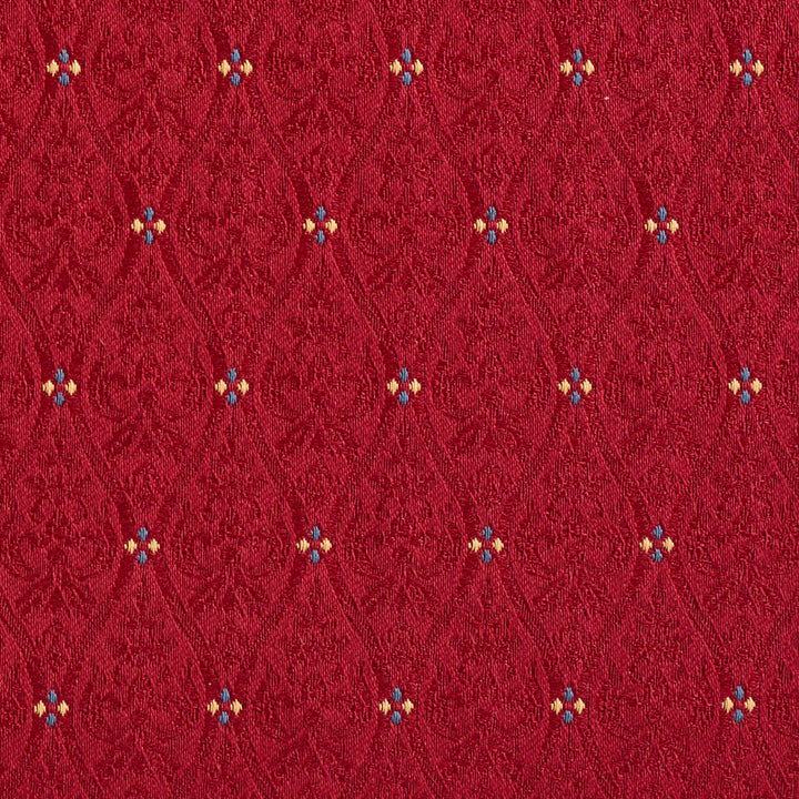 1487 Rouge by Charlotte Fabric Uptown Jacquards II & Ring Book Page #113 61% Cotton, 39% Polyester Made In USA Exceeds 70,000 Wyzenbeek Rubs (Heavy Duty) Horizontal: 2" x Vertical: 3" 54 Inches - Fabric Carolina -