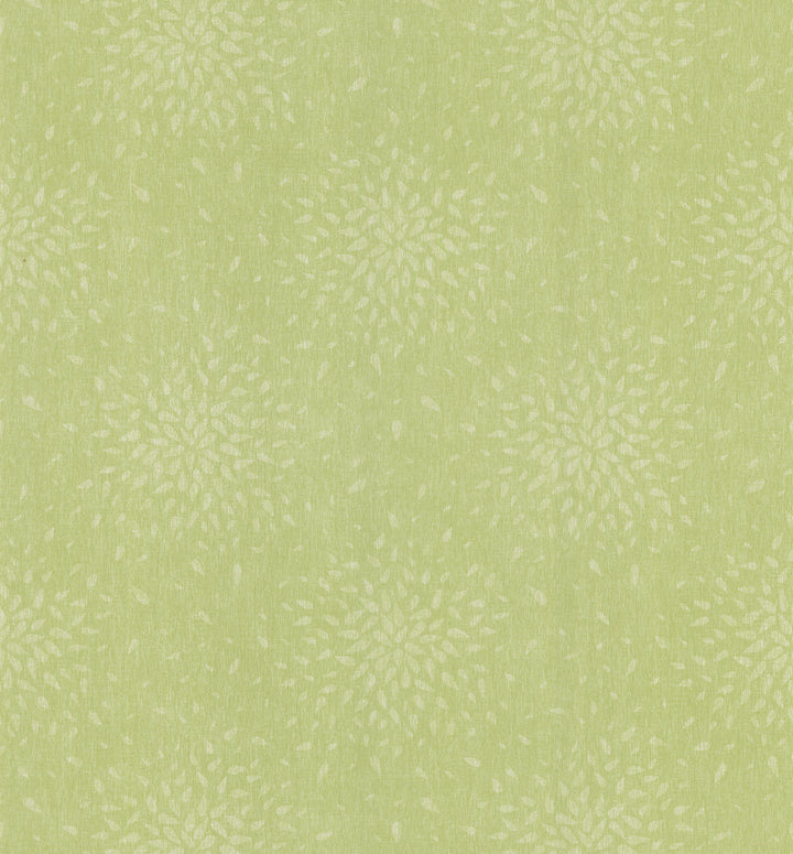 Petal Light Green Modern Floral Wallpaper by Brewster Bath Bath Bath Vol III Covers about 56.4 square feet 20.5-in by 33-ft long roll Prepasted 10.3 - Fabric Carolina -