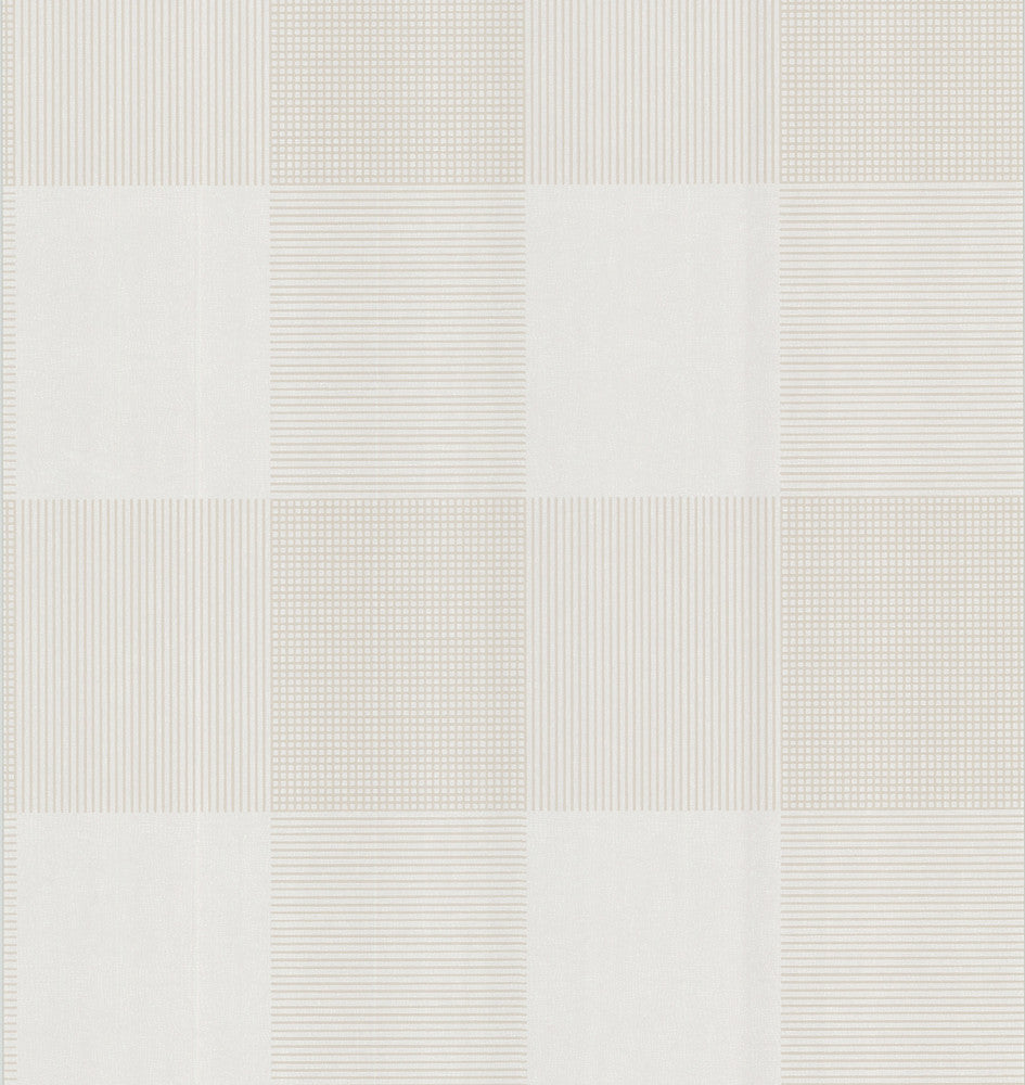 Score Cream Textured Tile Wallpaper by Brewster Bath Bath Bath Vol III Covers about 56.4 square feet 20.5-in by 33-ft long roll Prepasted 12.5 - Fabric Carolina -