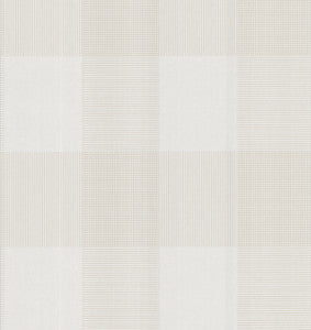 Score Cream Textured Tile Wallpaper by Brewster