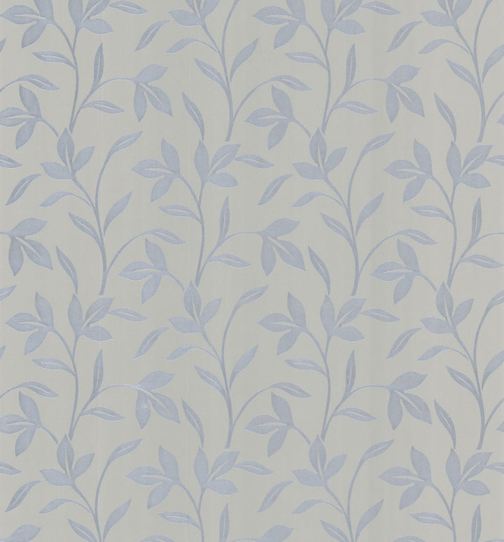 Flora Grey Trailing Leaves Wallpaper by Brewster Bath Bath Bath Vol III Covers about 56.4 square feet 20.5-in by 33-ft long roll Prepasted 12.5 - Fabric Carolina -