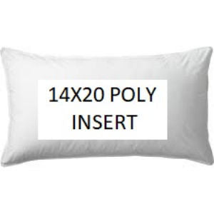 14X20 Poly Insert by Norbar Fabric PILLOW INSERT 100% POLY SHELL & FILL US - Fabric Carolina -