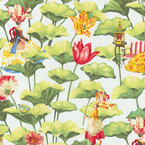 Lotus Dreams Dawn 150030 by Harrison Howard Fabric