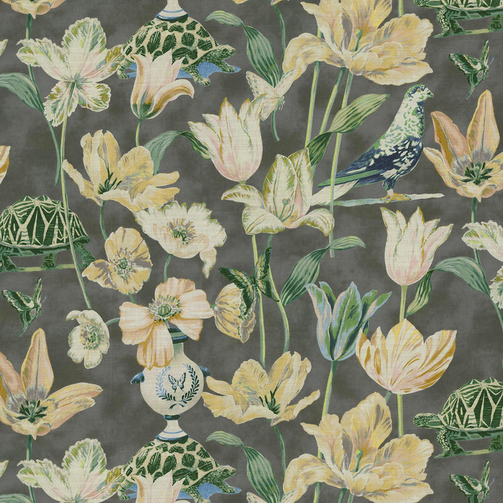 Enchanted Garden Cloud 150052 by Harrison Howard Fabric 100% Cotton Peru 15000 Horizontal: 27 and Vertical: 25.25 54 - Fabric Carolina -
