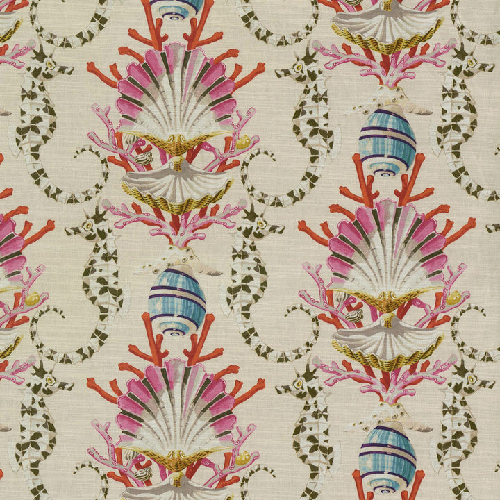 Mariner'S Song Aquarium 150060 by Harrison Howard Fabric - 100% Cotton PERU 12000 Horizontal: 6.75 and Vertical: 10.25 54 - Fabric Carolina -