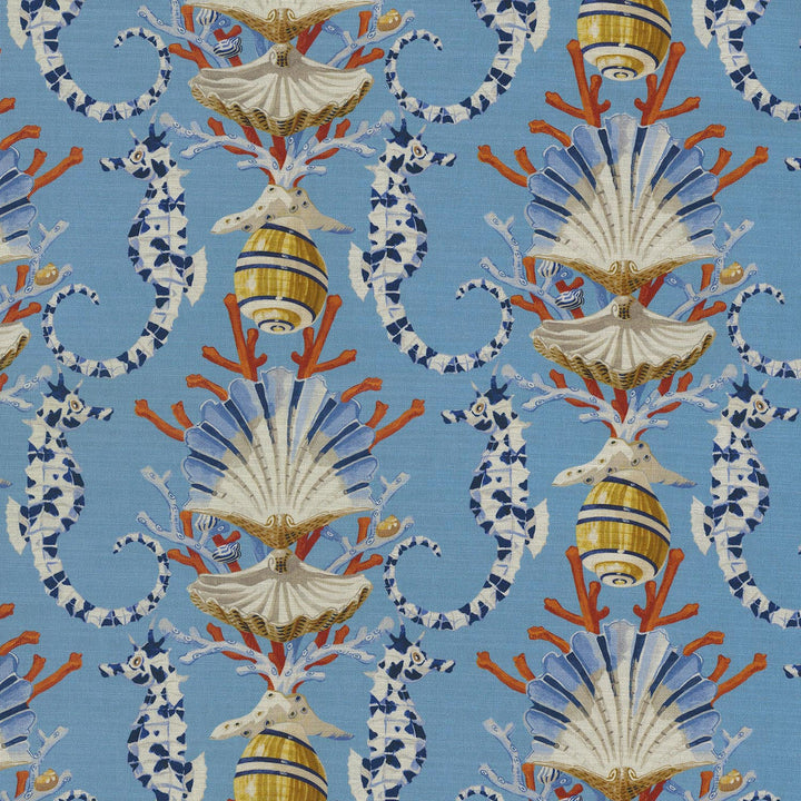 Mariner'S Song Luna 150061 by Harrison Howard Fabric 100% Cotton Peru 15000 Horizontal: 6.75 and Vertical: 10.25 54 - Fabric Carolina -