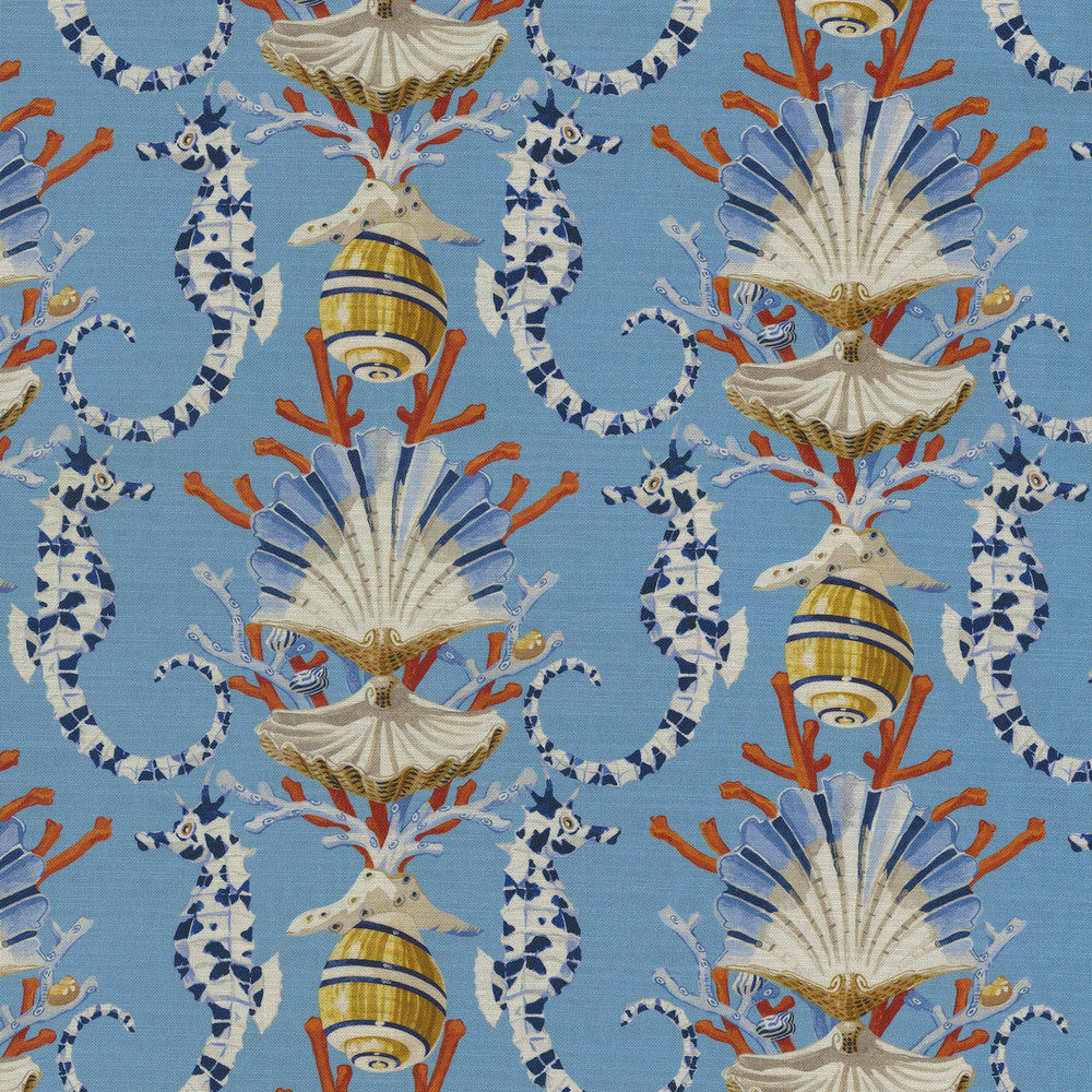 Mariner'S Song Luna 150061 by Harrison Howard Fabric - 100% Cotton PERU 12000 Horizontal: 6.75 and Vertical: 10.25 54 - Fabric Carolina -