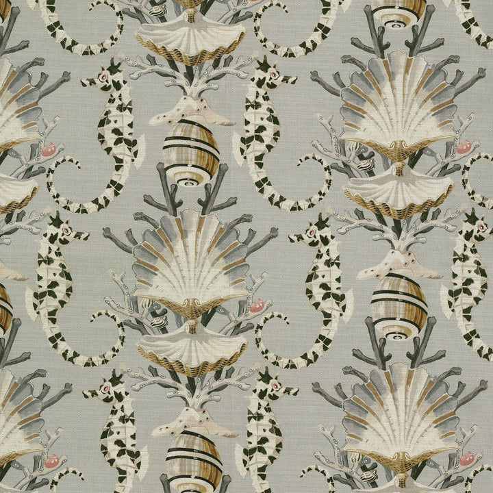 Mariner'S Song Silver Lining 150062 by Harrison Howard Fabric 100% Cotton Peru 15000 Horizontal: 6.75 and Vertical: 10.25 54 - Fabric Carolina -
