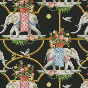Before The Raj Noir 150150 by Harrison Howard Fabric