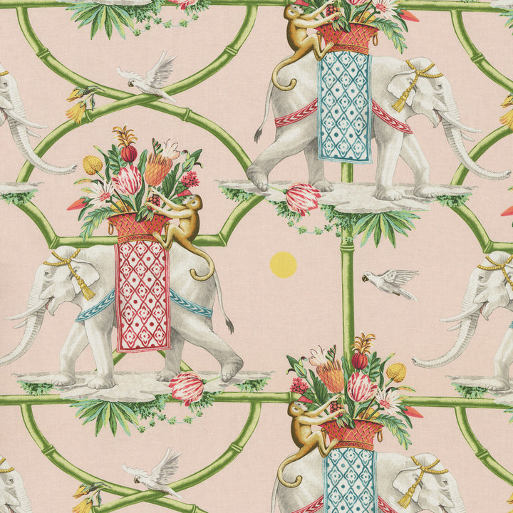 Before The Raj Petal 150151 by Harrison Howard Fabric 100% cotton Peru 20000 Horizontal: 13.5 and Vertical: 12.63 54/55 - Fabric Carolina -