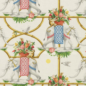 Before The Raj Ivory 150152 by Harrison Howard Fabric