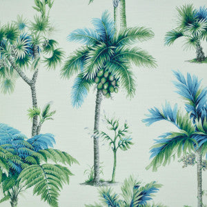 Palmaverde Caribbean Blue 1 by P Kaufmann Fabrics Fabric