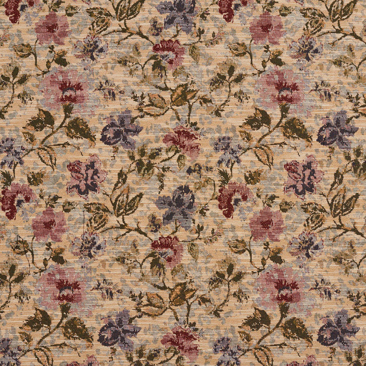 1520 Wildberry by Charlotte Fabric Ring Book Page #15A 70% Polyester, 30% Cotton Asia Exceeds 30,000 Wyzenbeek Rubs (Heavy Duty) Horizontal: 14" x Vertical: 13" 54 Inches - Fabric Carolina -