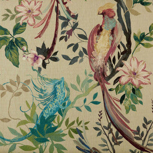 Bird Sonnet Paperweave (Wp) # 01 Lacquer by 1838 Wallcoverings Wallpaper